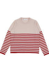Elle + Riley - Striped Cashmere Sweater