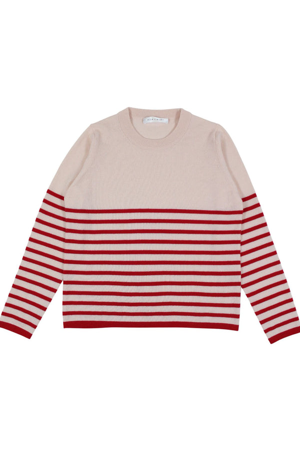 Elle + Riley - Striped Cashmere Sweater