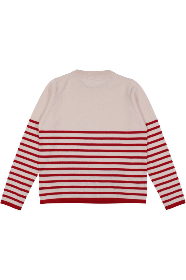 Elle + Riley - Striped Cashmere Sweater