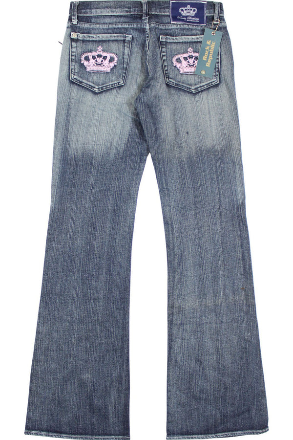 victoria beckham for rock & republic - Flared Jeans