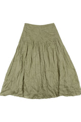 IVY + JACK - Linen Midi Skirt