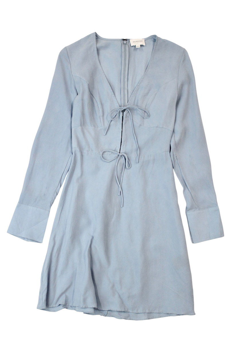 Who What Wear - Cupro Mini Dress