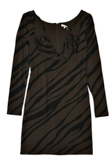 Et Ochs - Animal Print Cut Out Dress