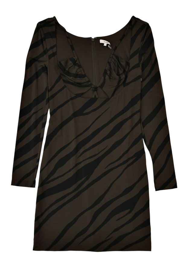 Et Ochs - Animal Print Cut Out Dress