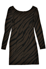 Et Ochs - Animal Print Cut Out Dress