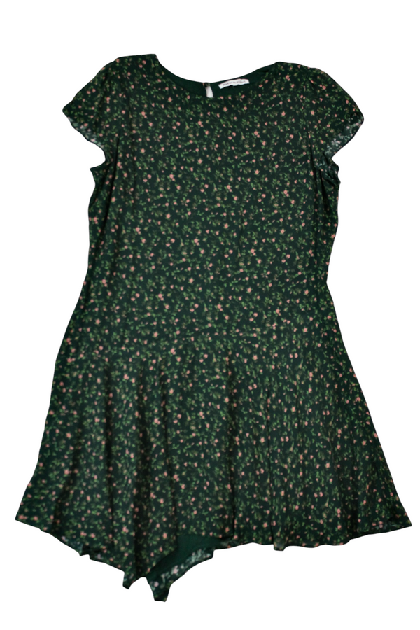 Reformation - Mini Floral Chiffon Dress