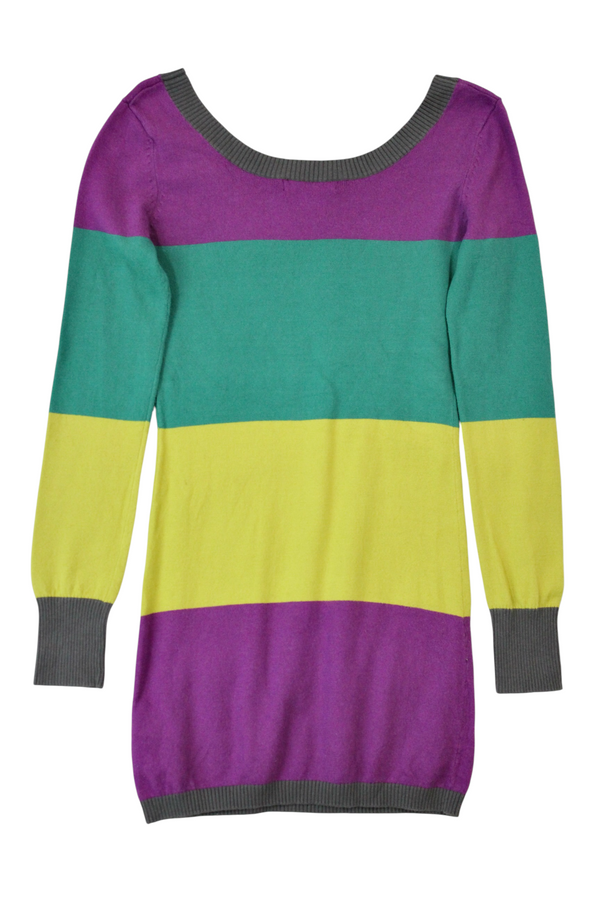 Betsey Johnson - Longline Striped Jumper