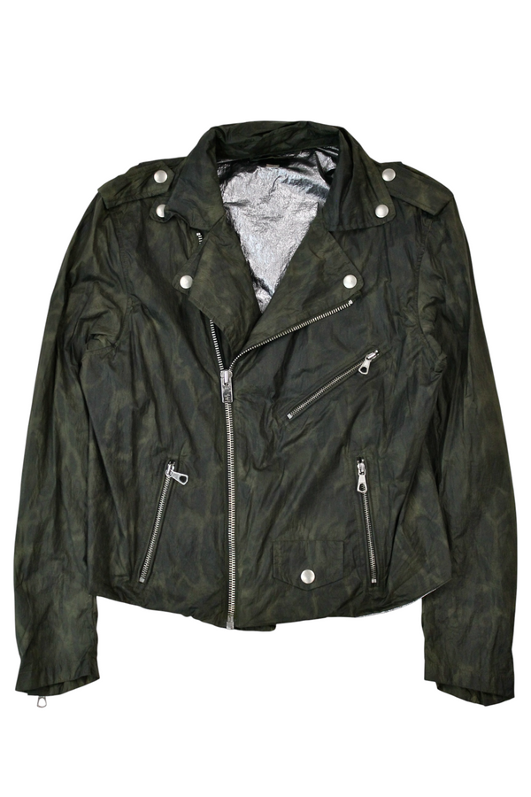 Diesel - Crinkle Nylon Biker Jacket