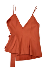 C/MEO COLLECTIVE - Eyelet Wrap Top