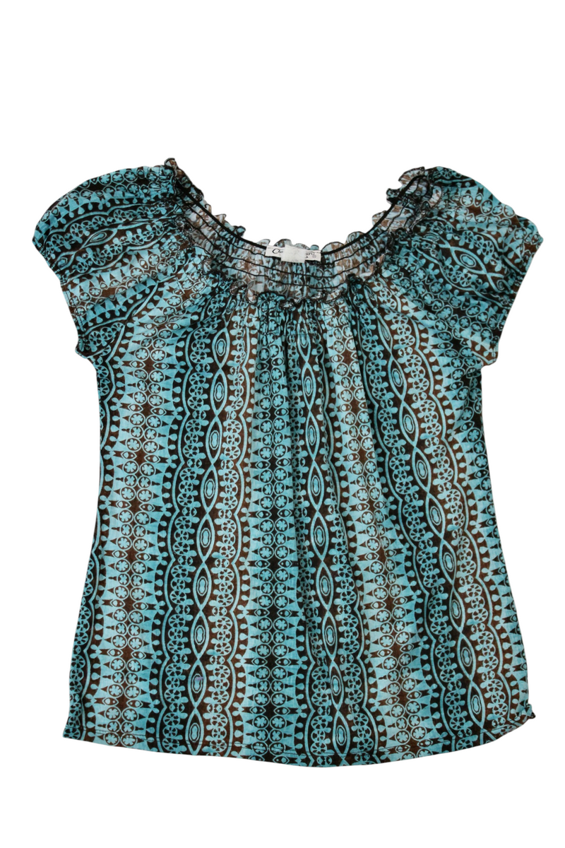 Claudia Richard - Gather Neck T-Shirt