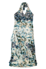 Just Top - Halter Midi Dress