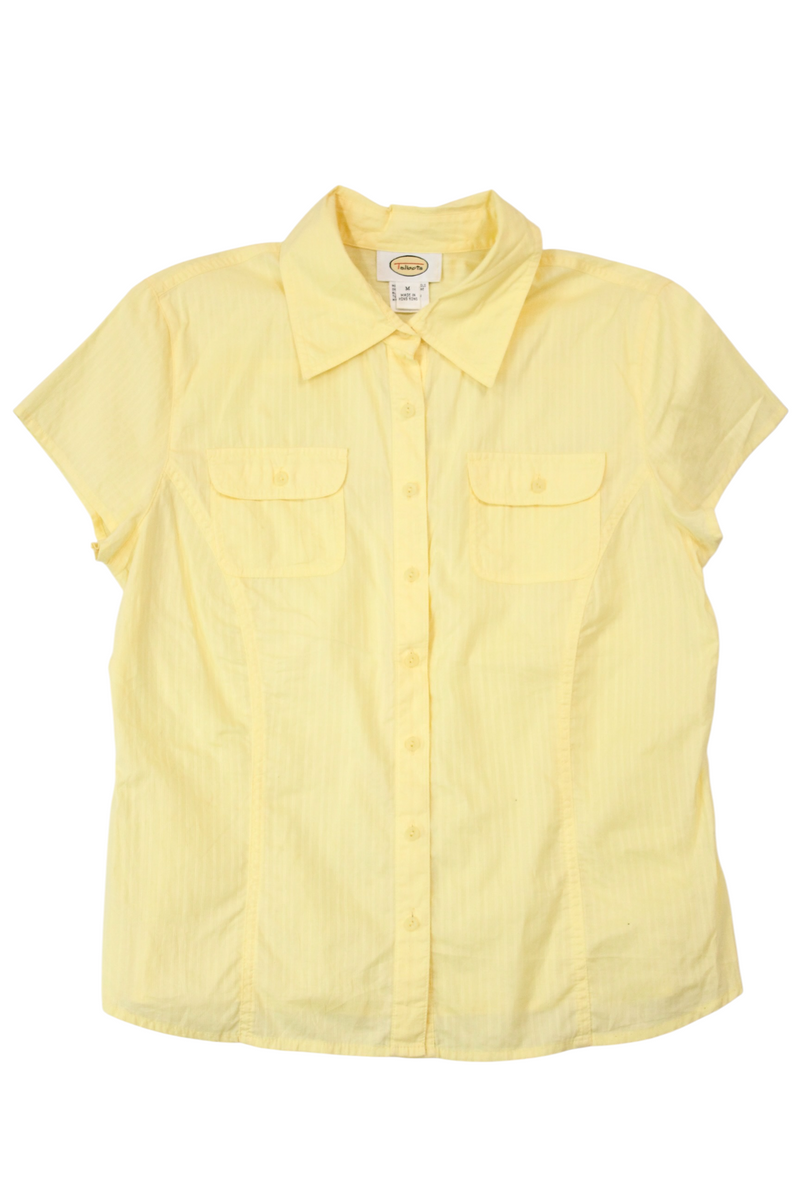 Talbots - Yellow Button Down