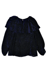 The Great - Velvet Spot Top