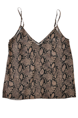 Frame - Snake Print Cami