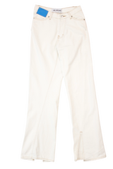Ann Andelman - White Semi-Flare Jeans