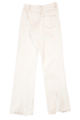 Ann Andelman - White Semi-Flare Jeans