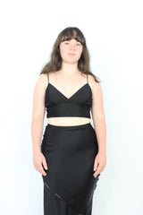 Liam - Satin Cropped Cami