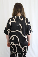 Dejcuba - Ornella Satin Shirt NWT