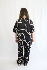 Dejcuba - Ornella Satin Pant NWT