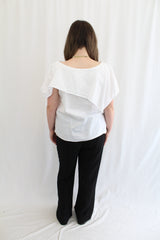 Caitlin Crisp - Satin Strip Pants