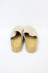 Zara - Suede Clogs