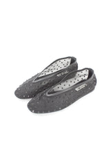 Country Road - Mesh Diamante Flats
