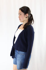 Somers - Tie Front Merino Cardigan
