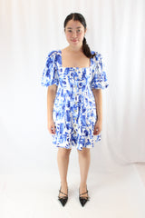 Caroline Constas - Garden Tiles Mini Dress