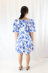 Caroline Constas - Garden Tiles Mini Dress