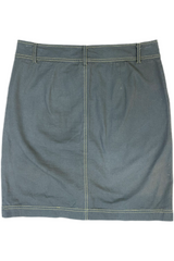 Boom Shankar - Button Up Denim Skirt