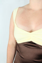 Luvalot - Satin Contrast Dress