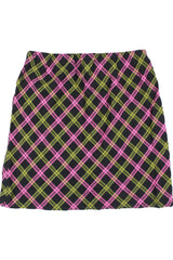 Alpha 60 - Plaid Mini Skirt