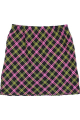 Alpha 60 - Plaid Mini Skirt