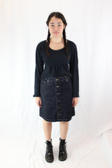 Workshop - Denim Midi Skirt