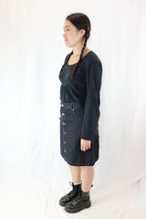 Workshop - Denim Midi Skirt