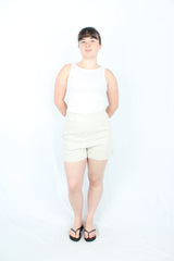 Dissh - Cory Natural Linen Shorts