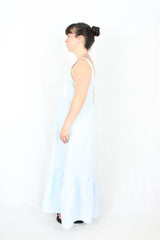 Ruby - Blue Linen Dress
