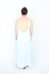 Ruby - Blue Linen Dress