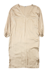 Funky Staff - Gold Satin Midi