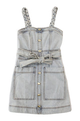 Aje - Denim Mini Dress
