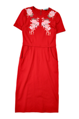 Kate Sylvester - Floral Neckline Dress