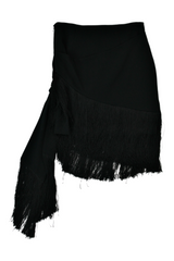 Cinq a Sept - Fringed Wrap Skirt