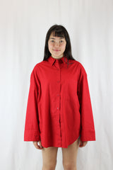 Tommy Hilfiger - Oversized Fit Adjustable Cuff Poplin Shirt