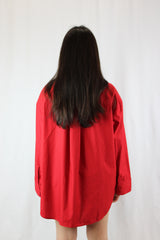 Tommy Hilfiger - Oversized Fit Adjustable Cuff Poplin Shirt