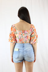 Billabong - Floral Crop Top