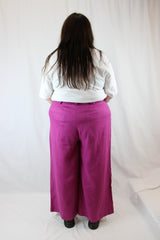 Gorman - Wide Leg Linen Pants