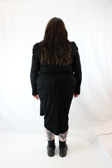 Annah. S - Embossed Midi Dress