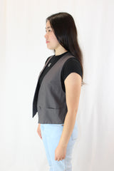 Ink - Cropped Waistcoat