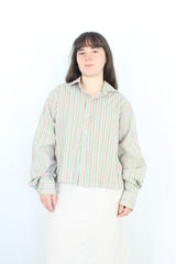 Ralph Lauren Polo - Cropped Striped Shirt