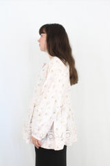 Damson Madder - Floral Broderie Top